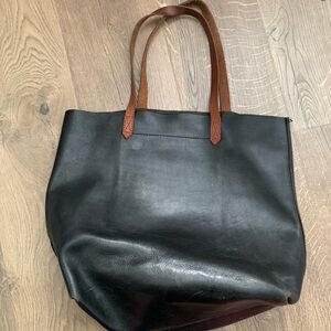 Madewell Leather Transport Tote